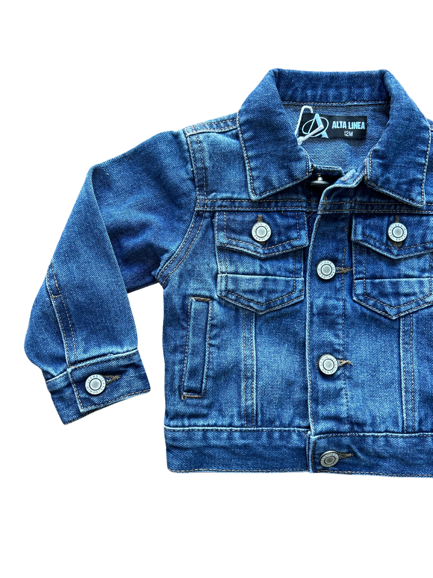 Giacca jeans neonata