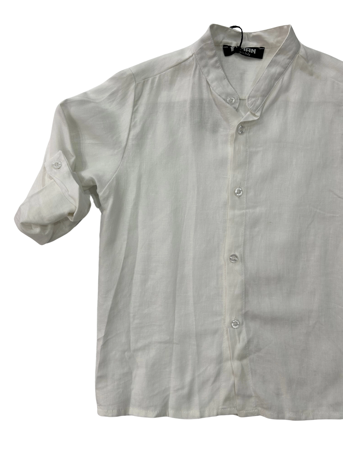 Camicia bianca 100% lino