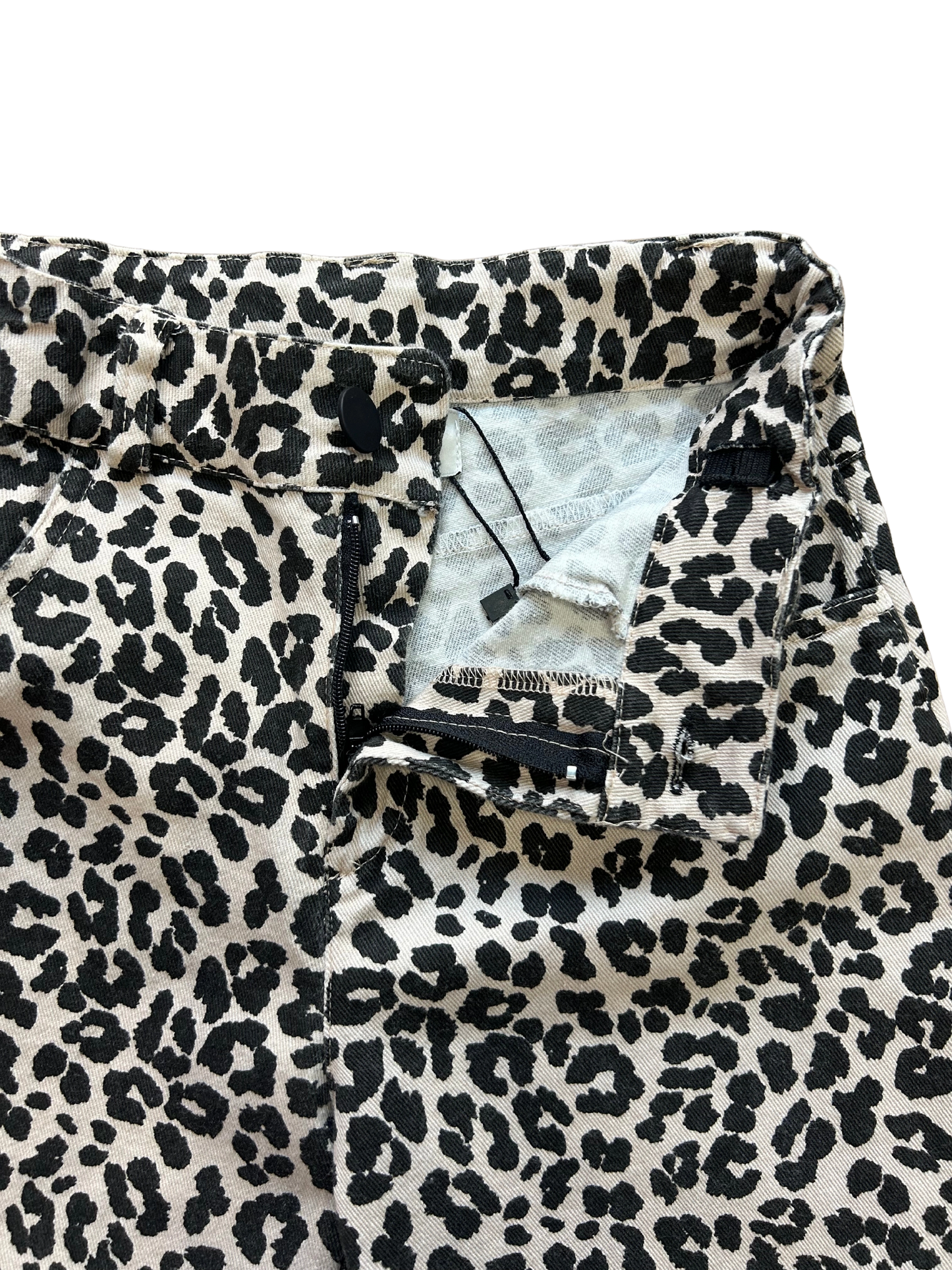 Pantalone palazzo animalier