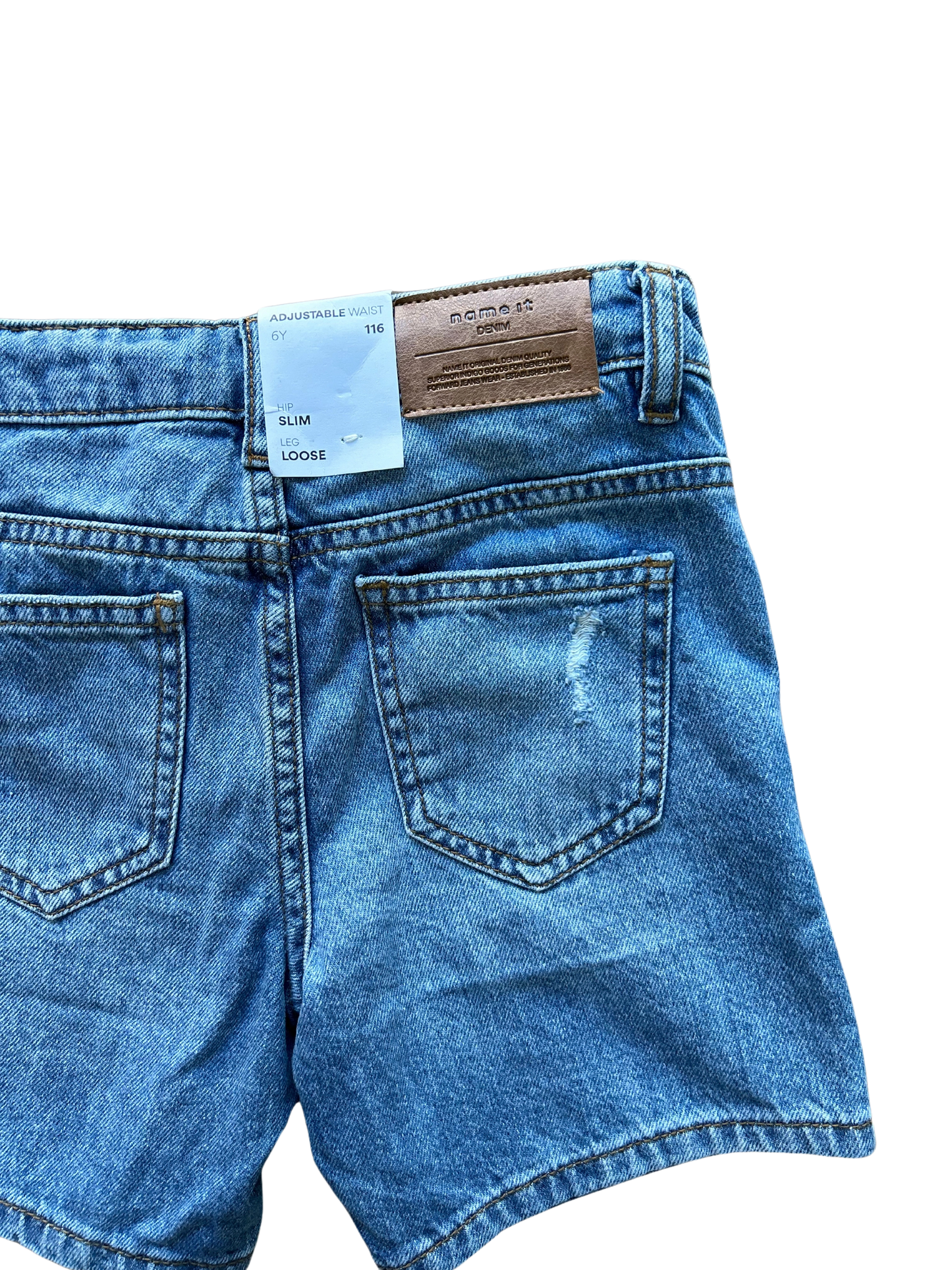 Bermuda jeans lavaggio chiaro