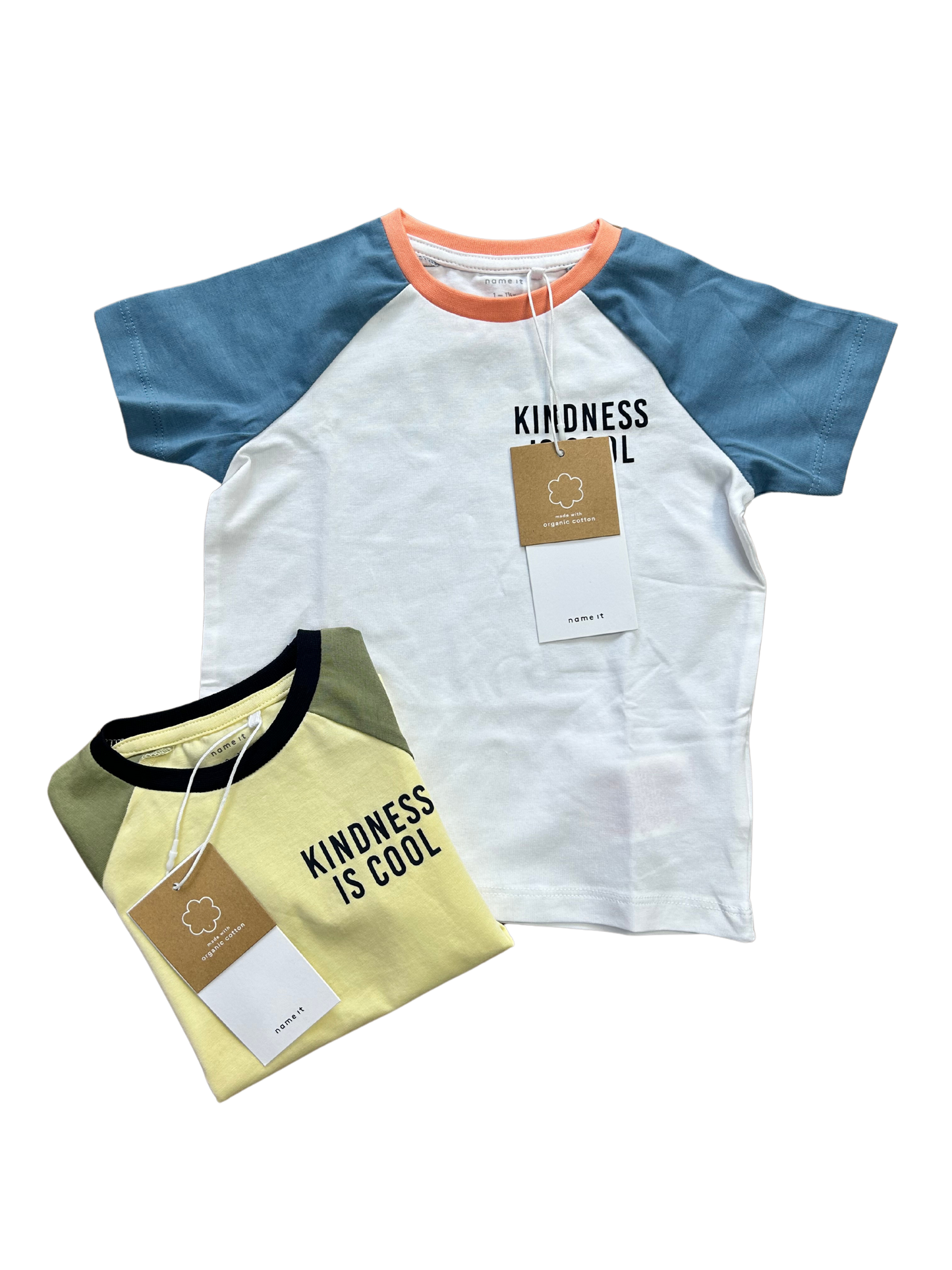 T-shirt multicolor bianca