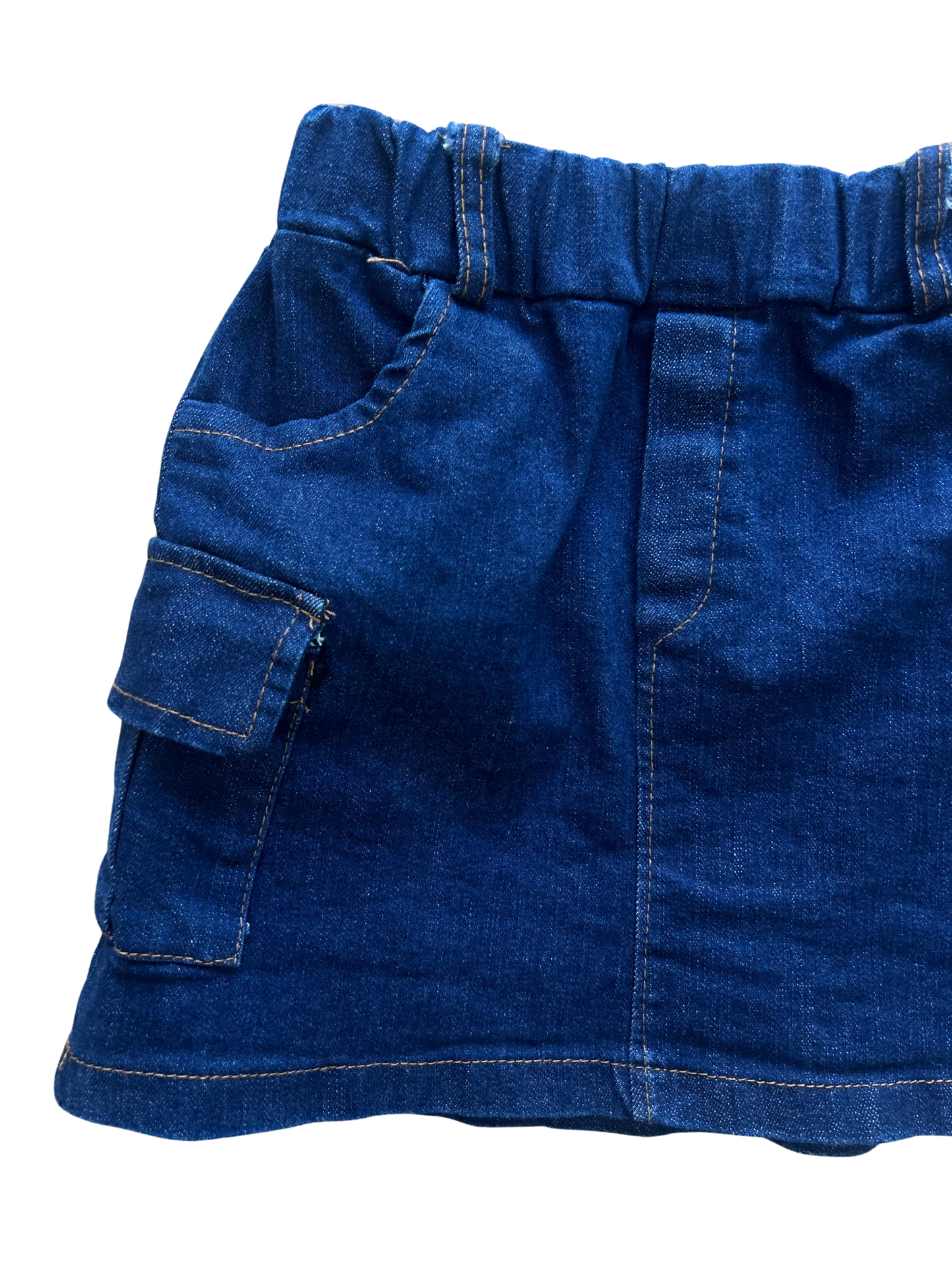 Gonna cargo in jeans