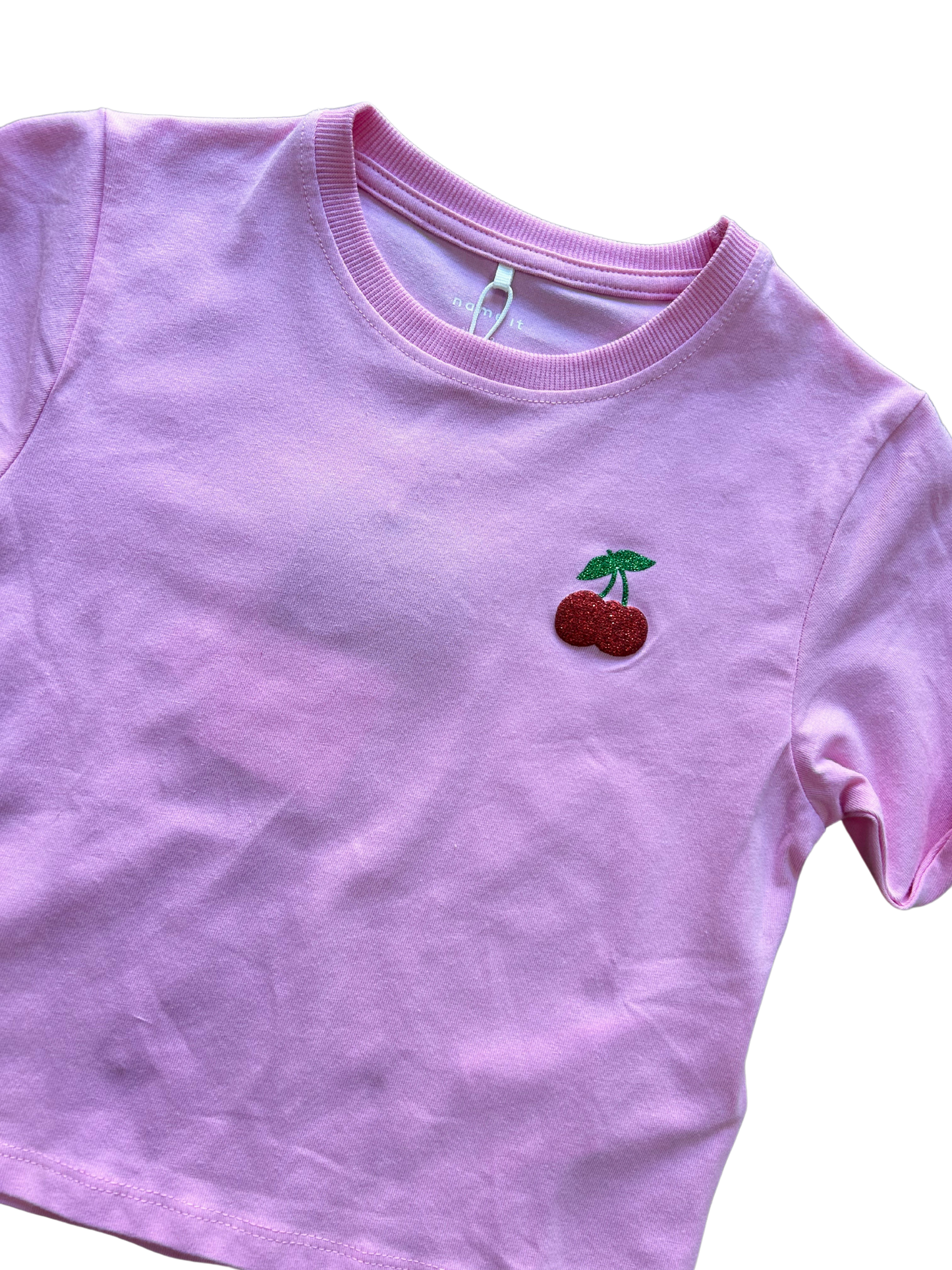 shirt nameit rosa manica lunga per bambina