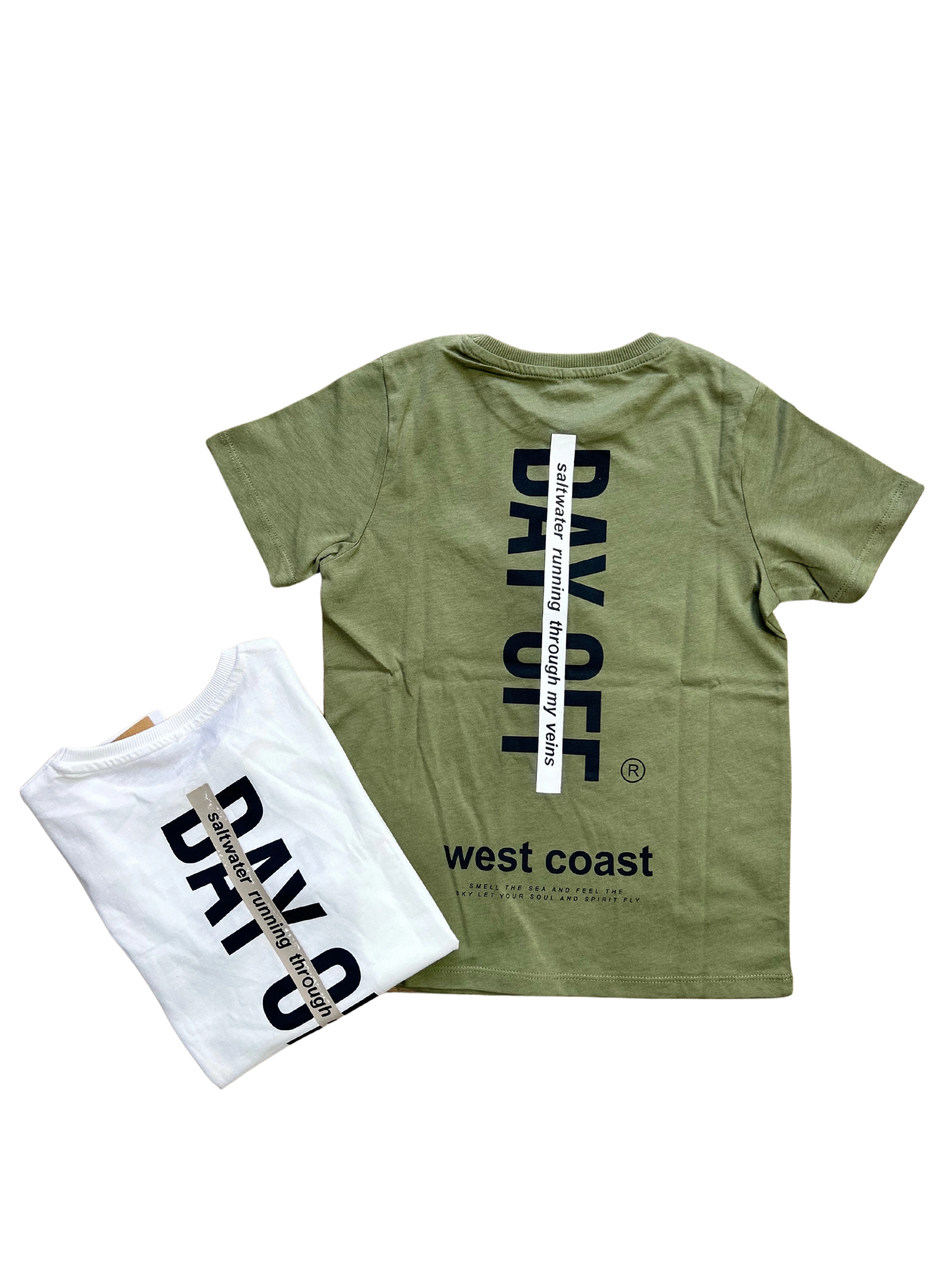 T-shirt con stampa Day Off