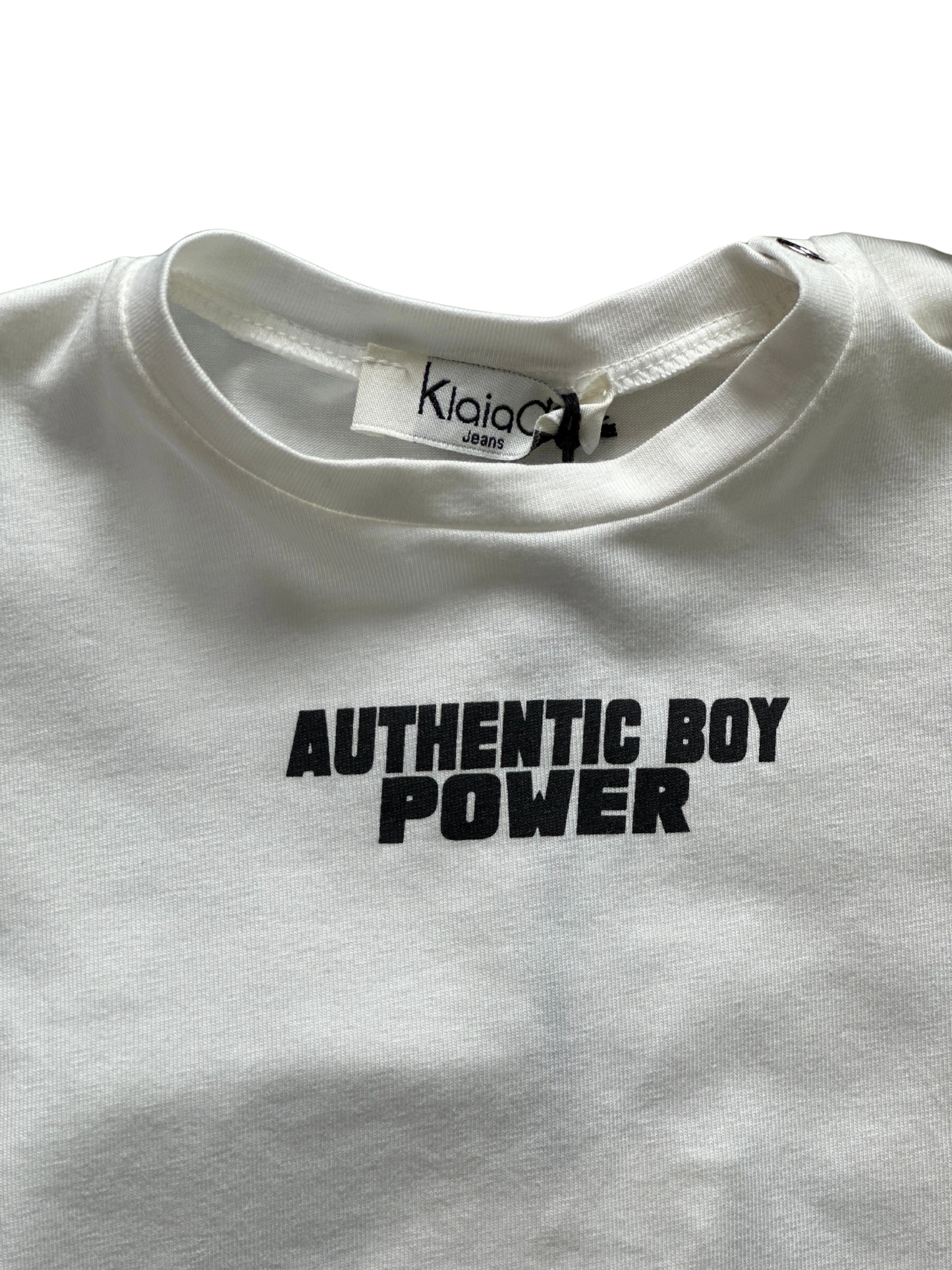 Set t-shirt e camicia in cotone