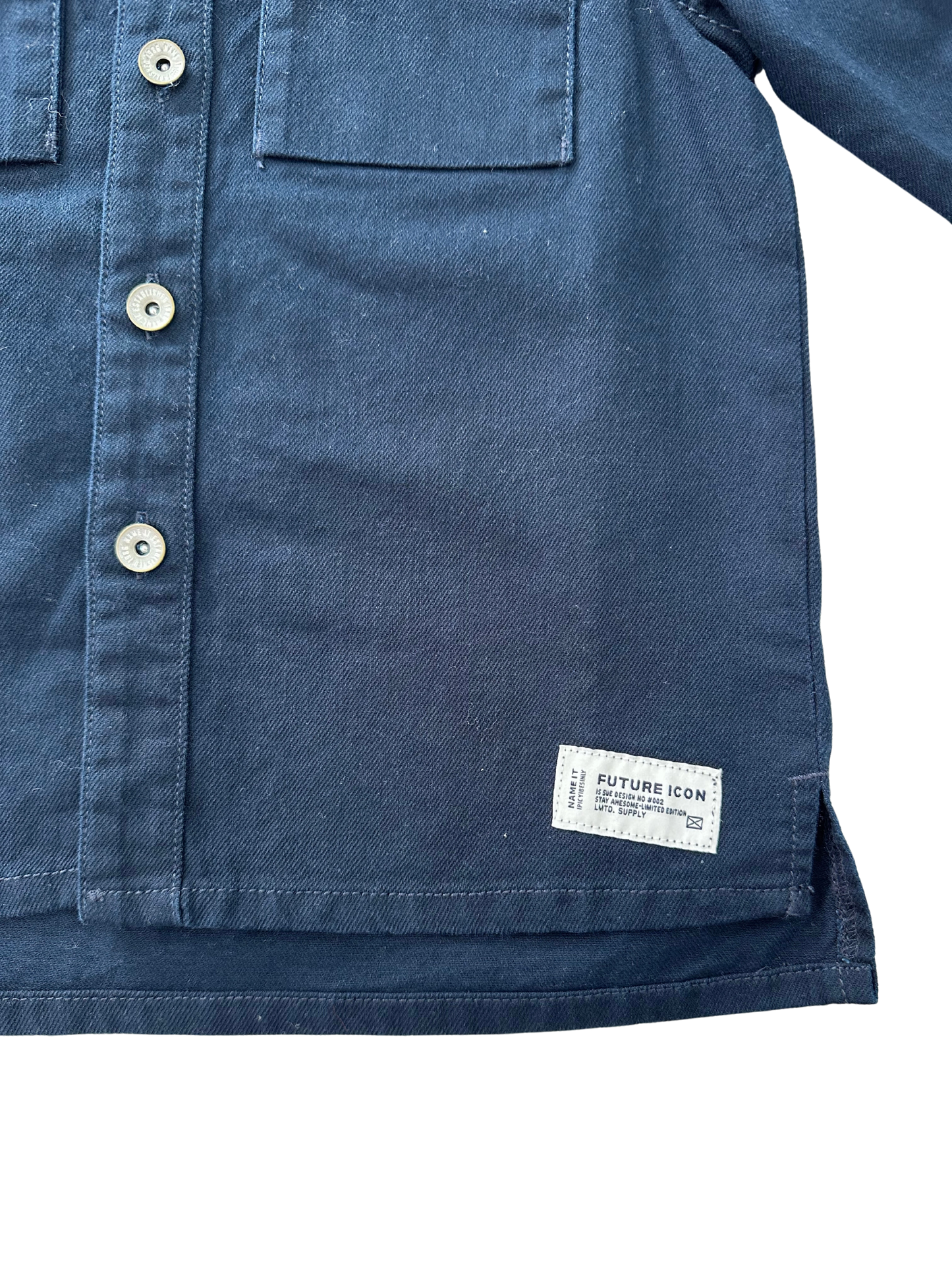 Camicia in jeans blu