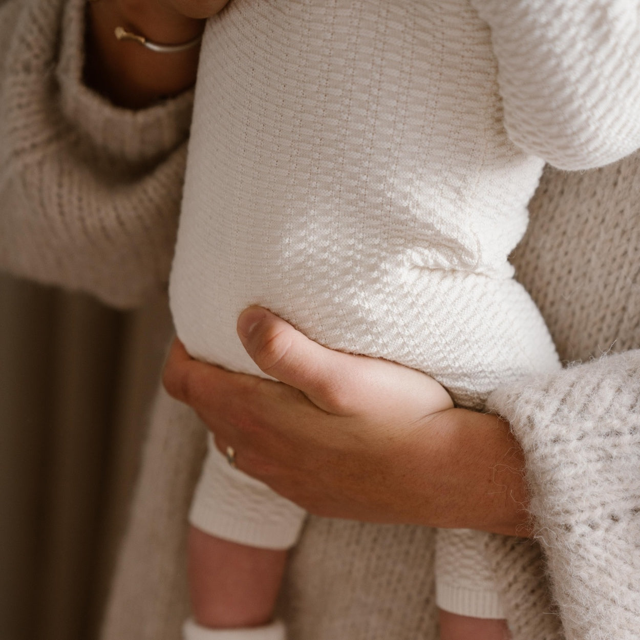 Tutina unisex bianco sporco