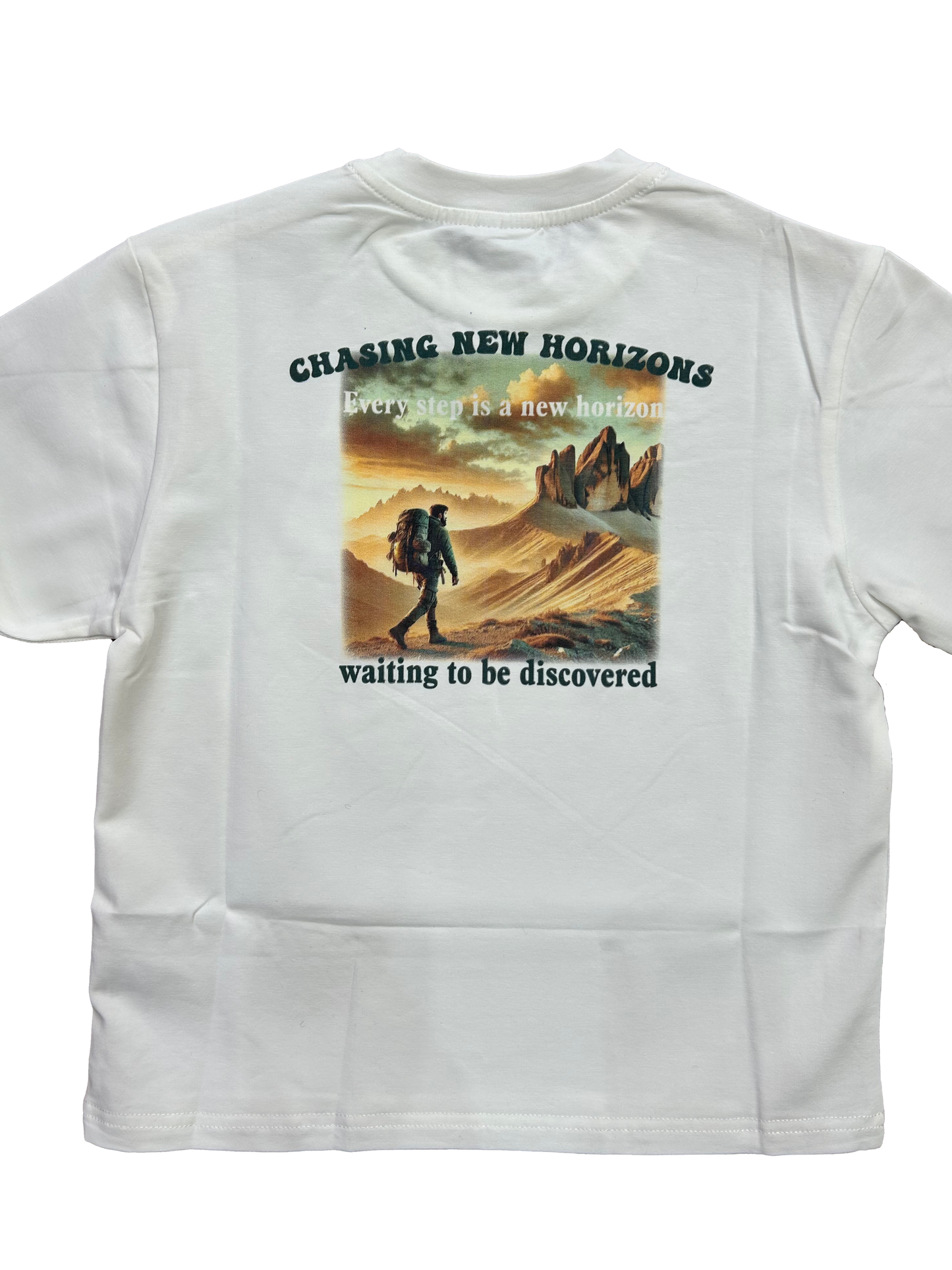 Shirt bianca stampa fronte/retro