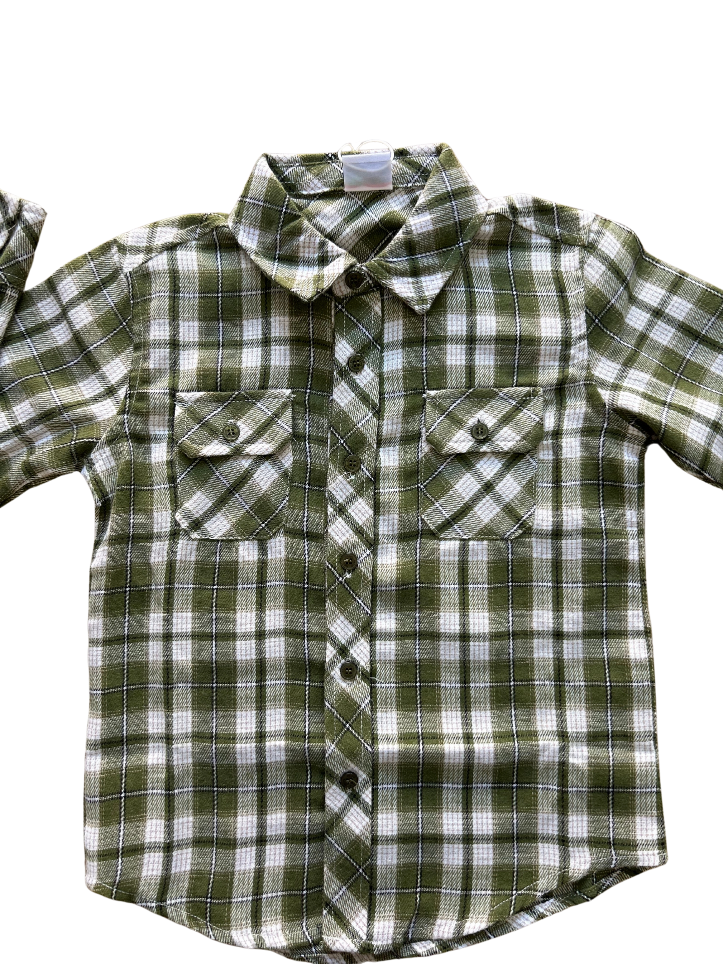 Camicia manica lunga a quadri