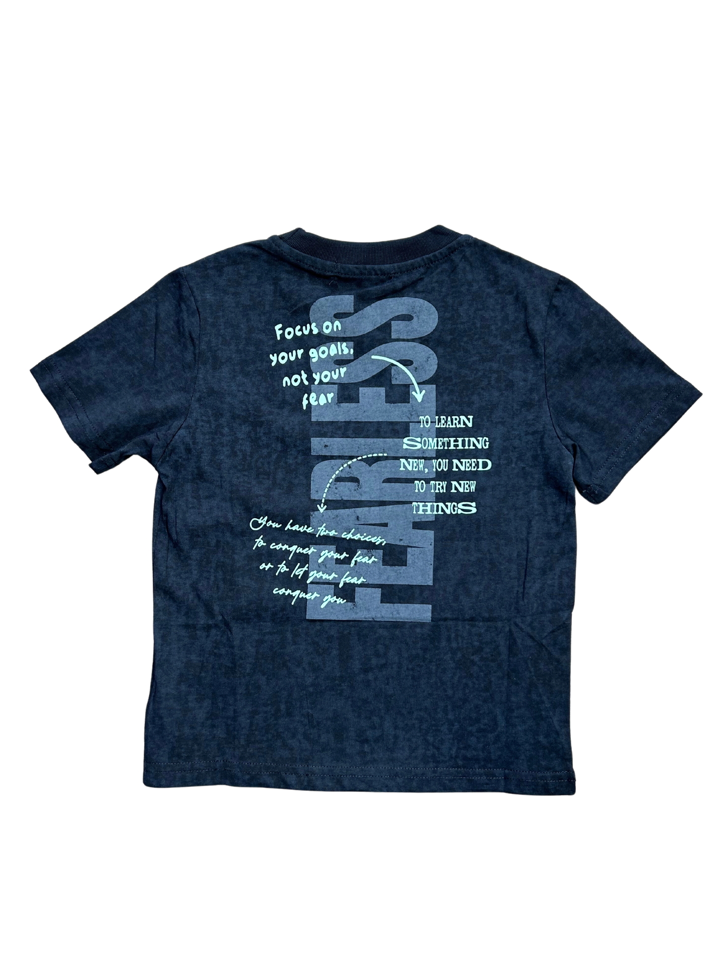 T-shirt fantasia delavata