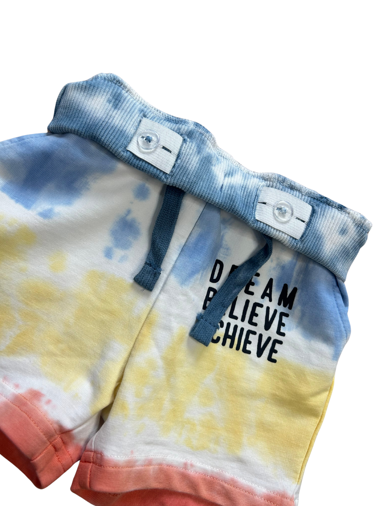 Bermuda tie dye azzurro