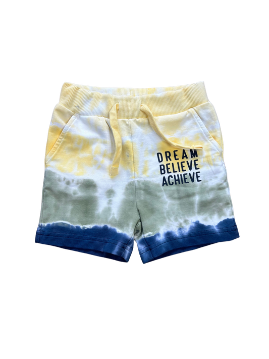 bermuda sportivo nameit multicolore giallo per bambino
