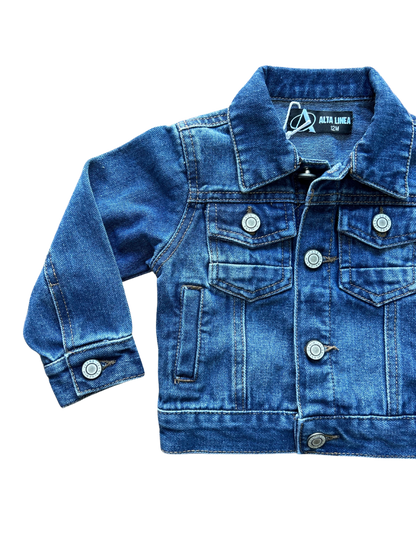 Giacca jeans neonata