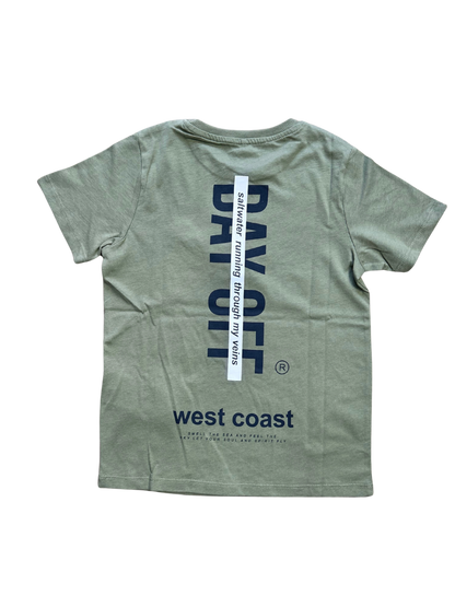 T-shirt con stampa Day Off