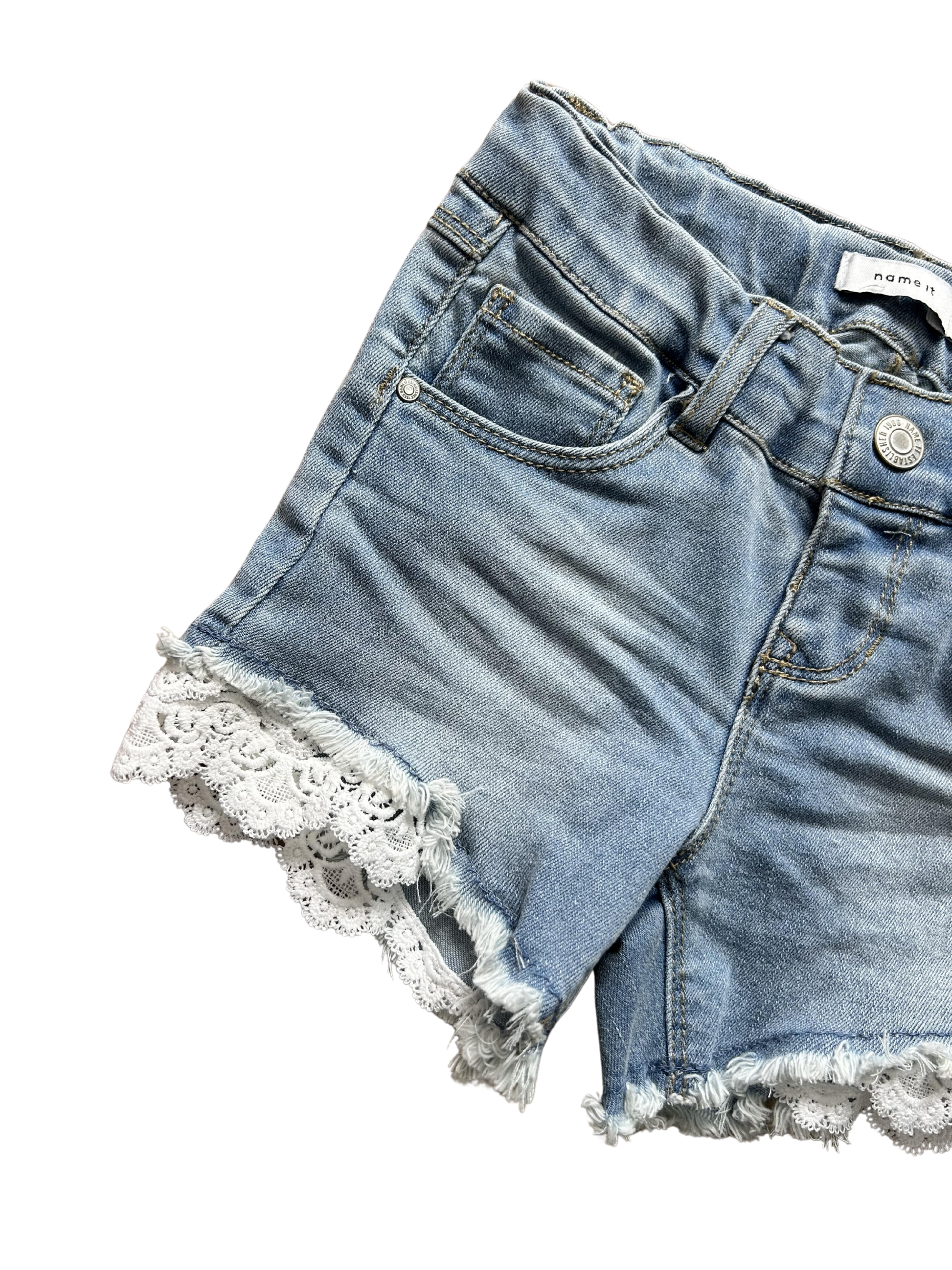 short in jeans nameit per bambina 