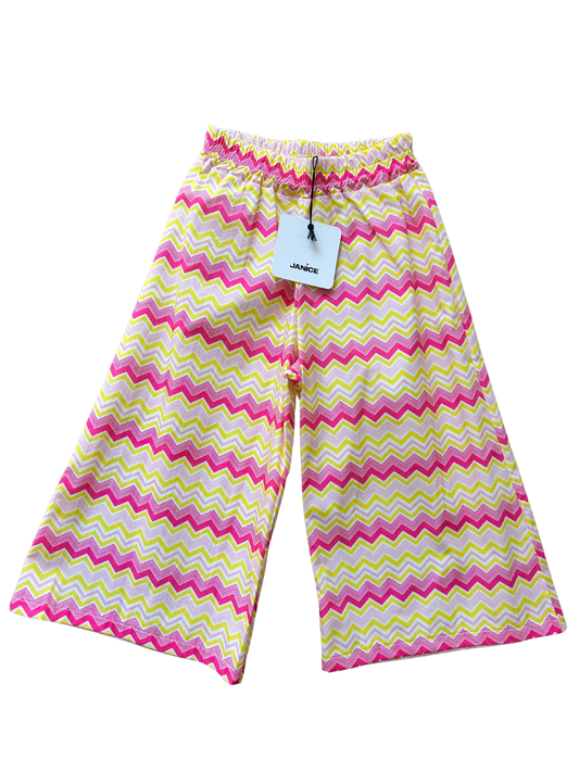 Pantalone palazzo fantasia missoni per bambina