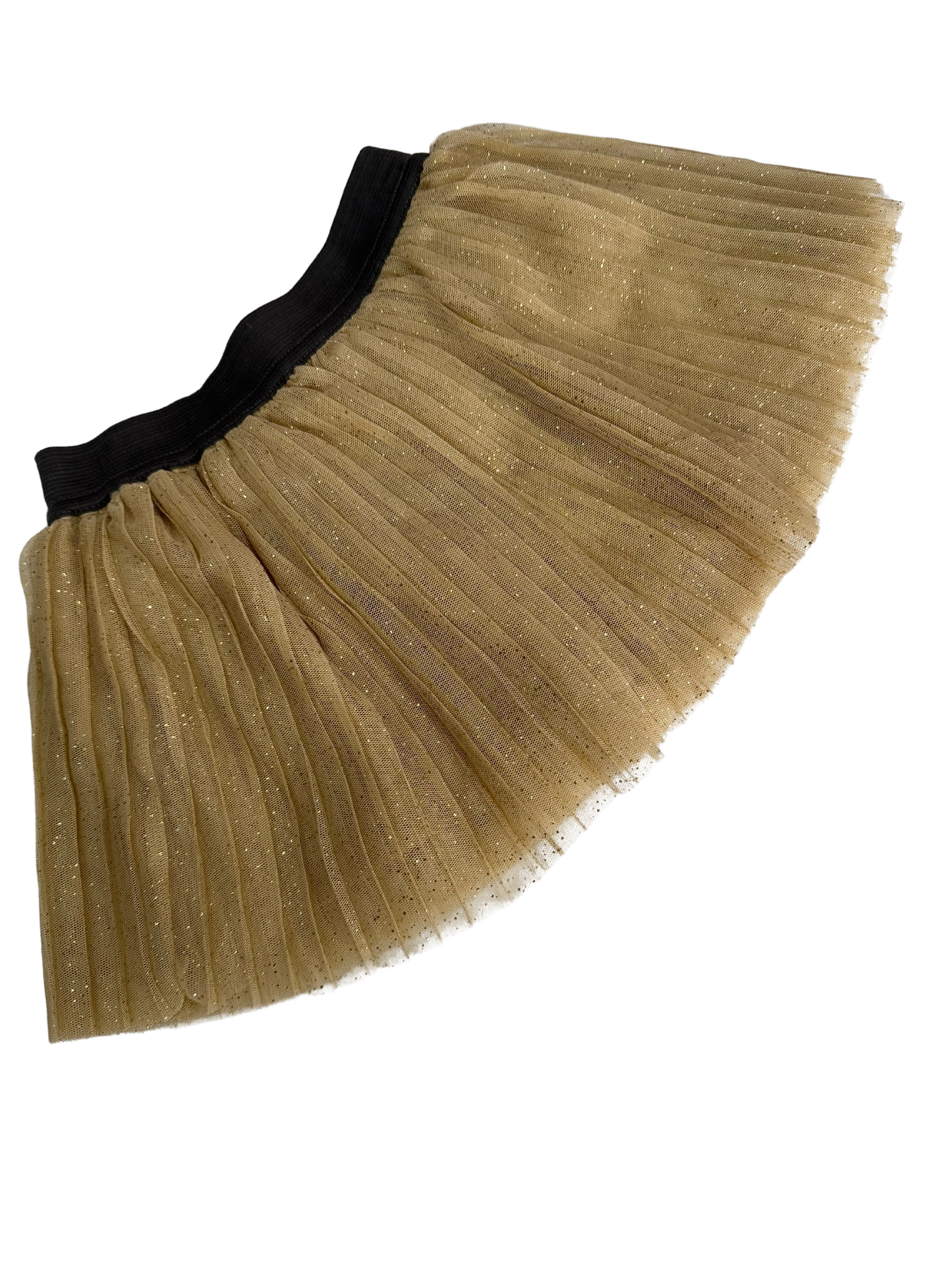 Gonna in tulle oro