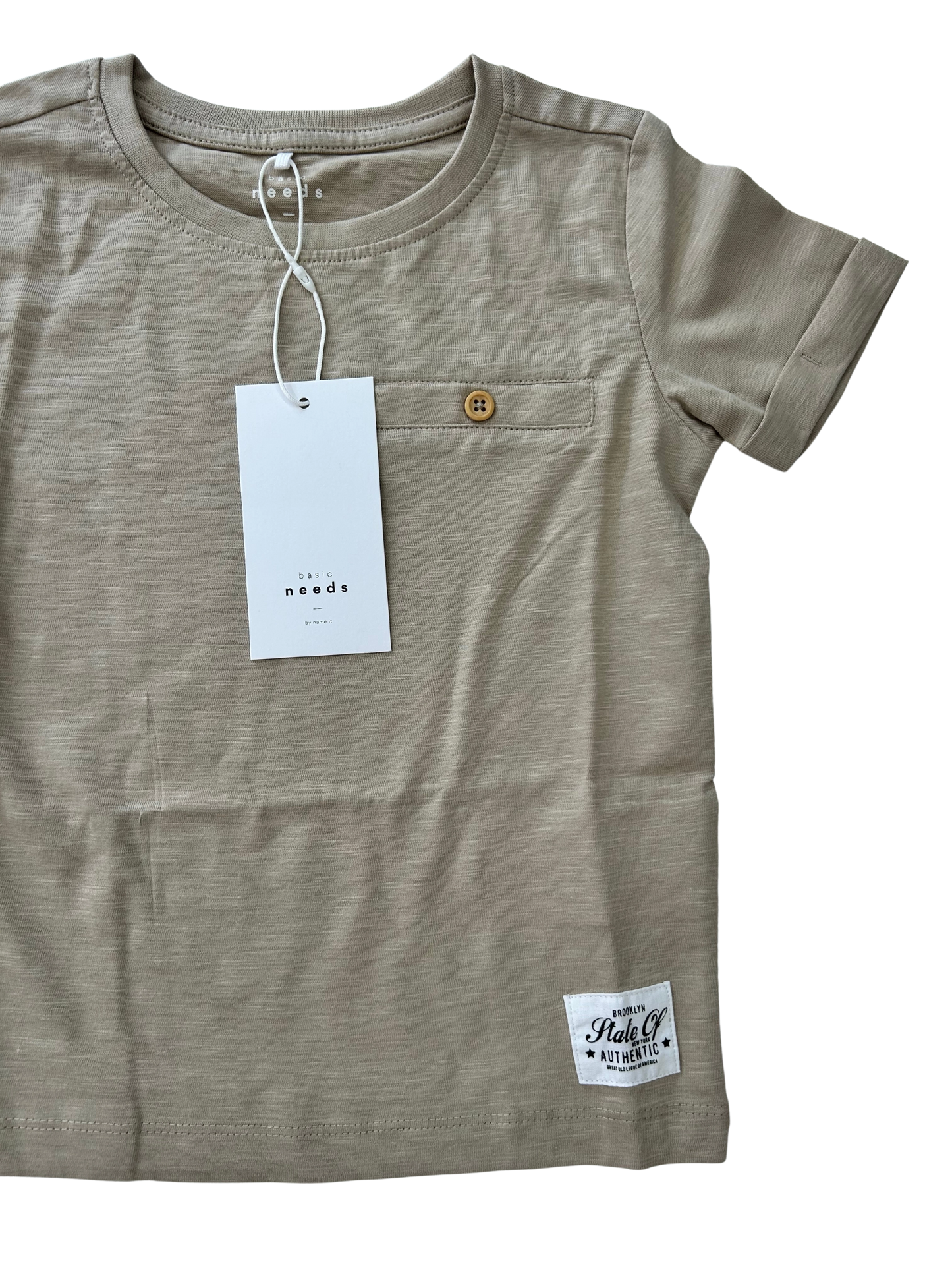 T-shirt basic cotone fiammato