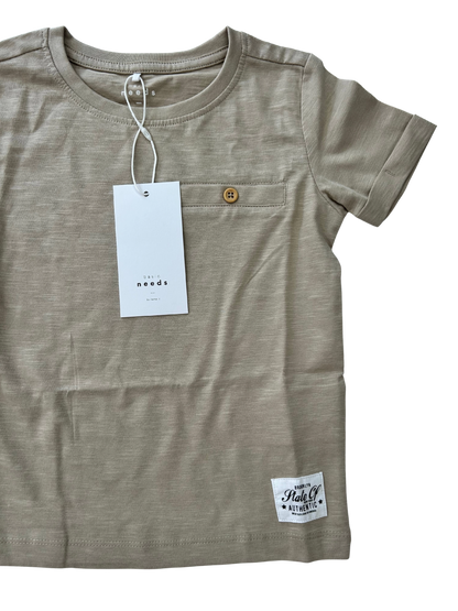 T-shirt basic cotone fiammato
