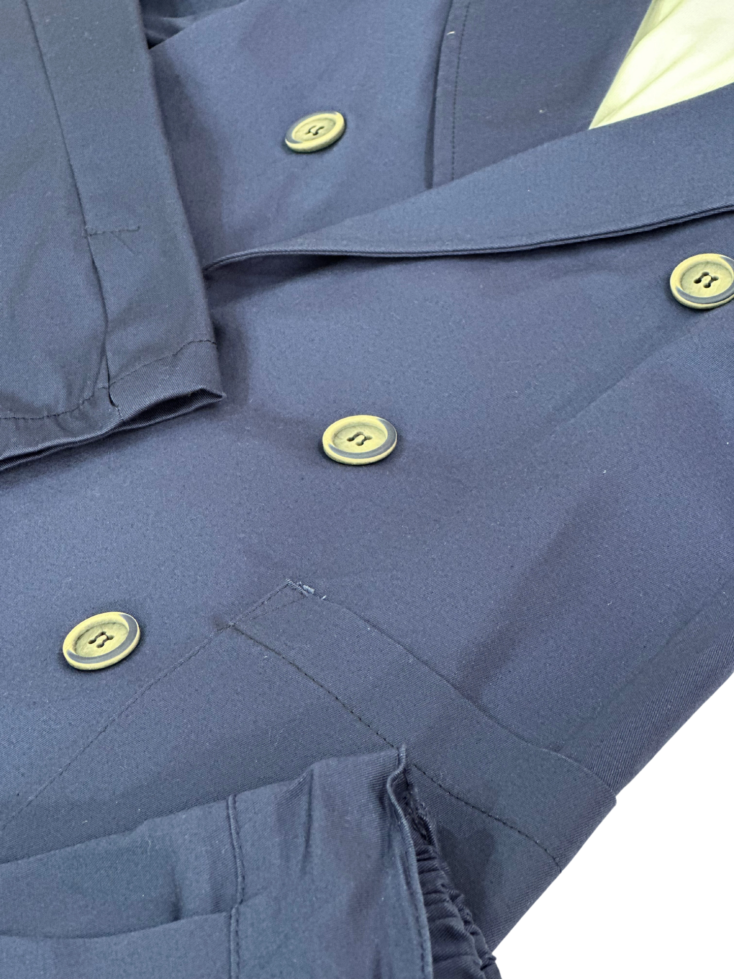 Giacca doppiopetto blu