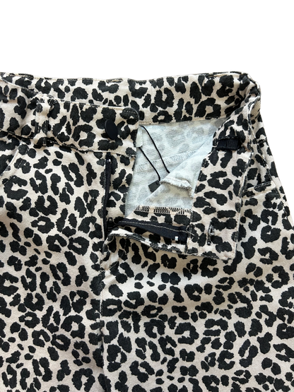 Pantalone palazzo animalier