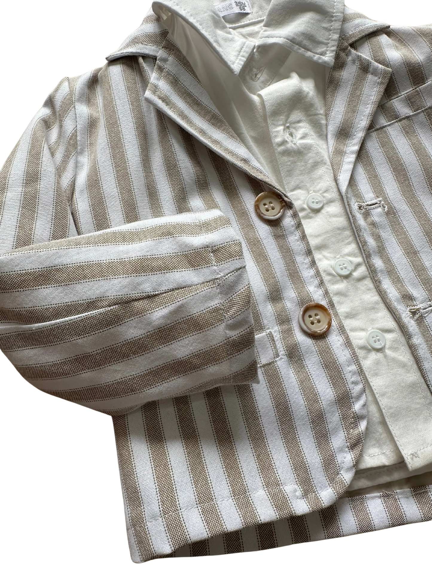 Abito a righe neonato