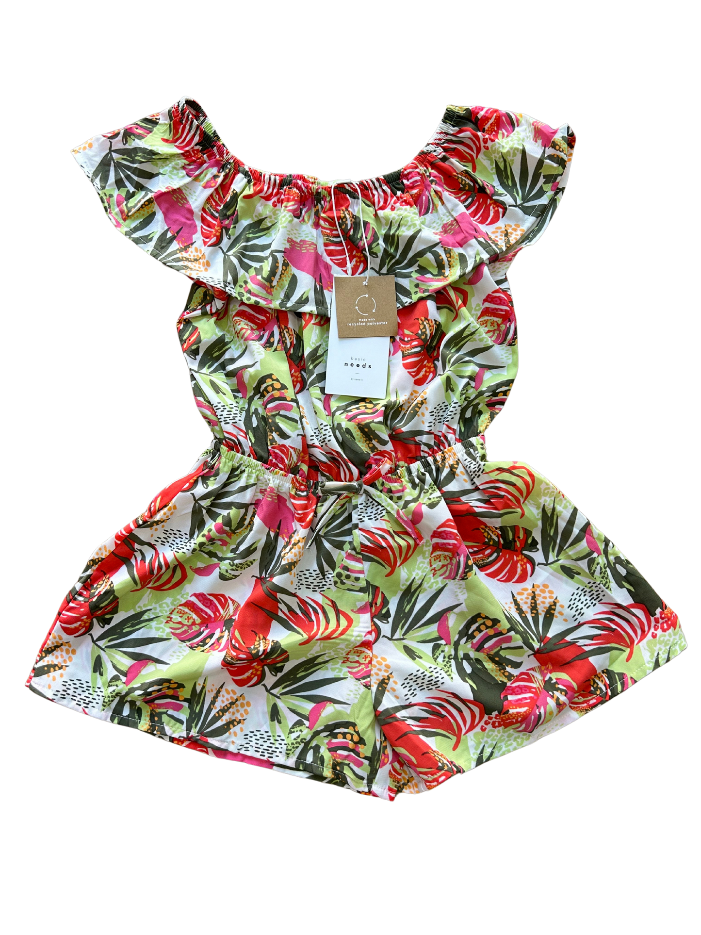 tutina stampa fiori per bambina e ragazze