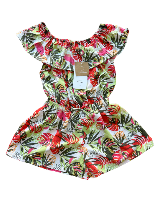 tutina stampa fiori per bambina e ragazze