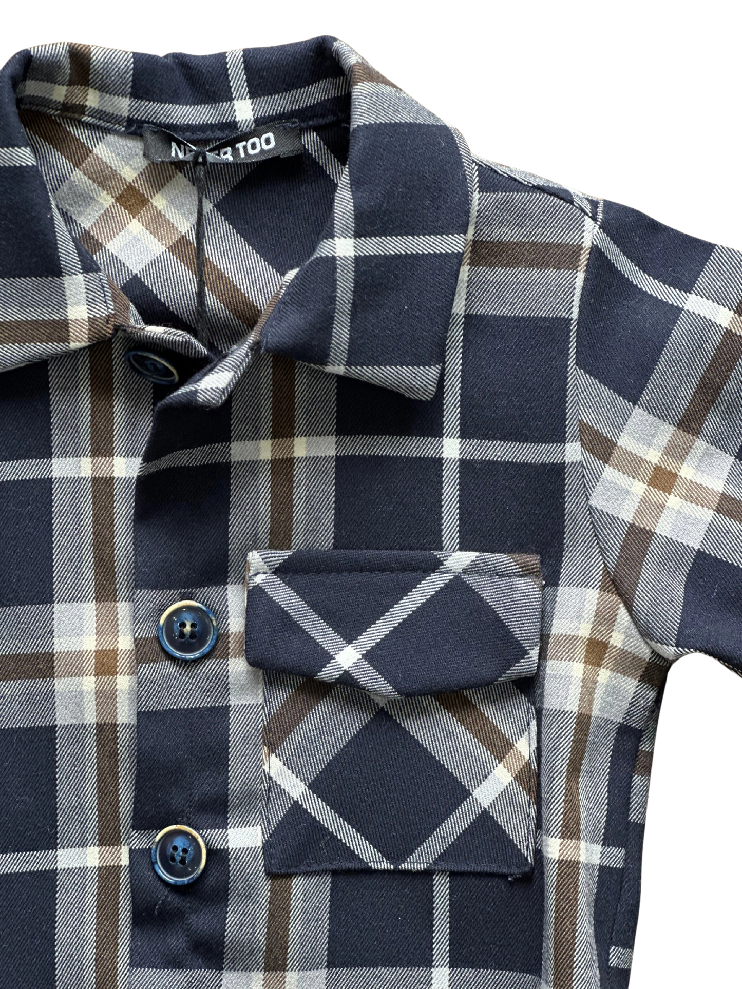 Camicia quadri never too