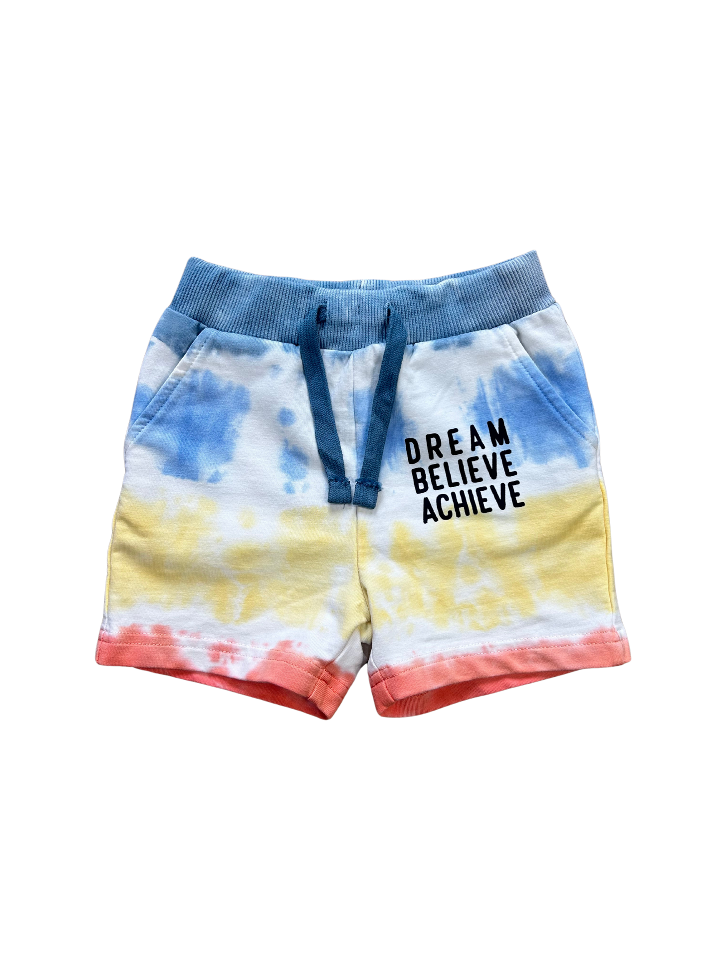 bermuda sportivo nameit multicolore azzurro per bambino