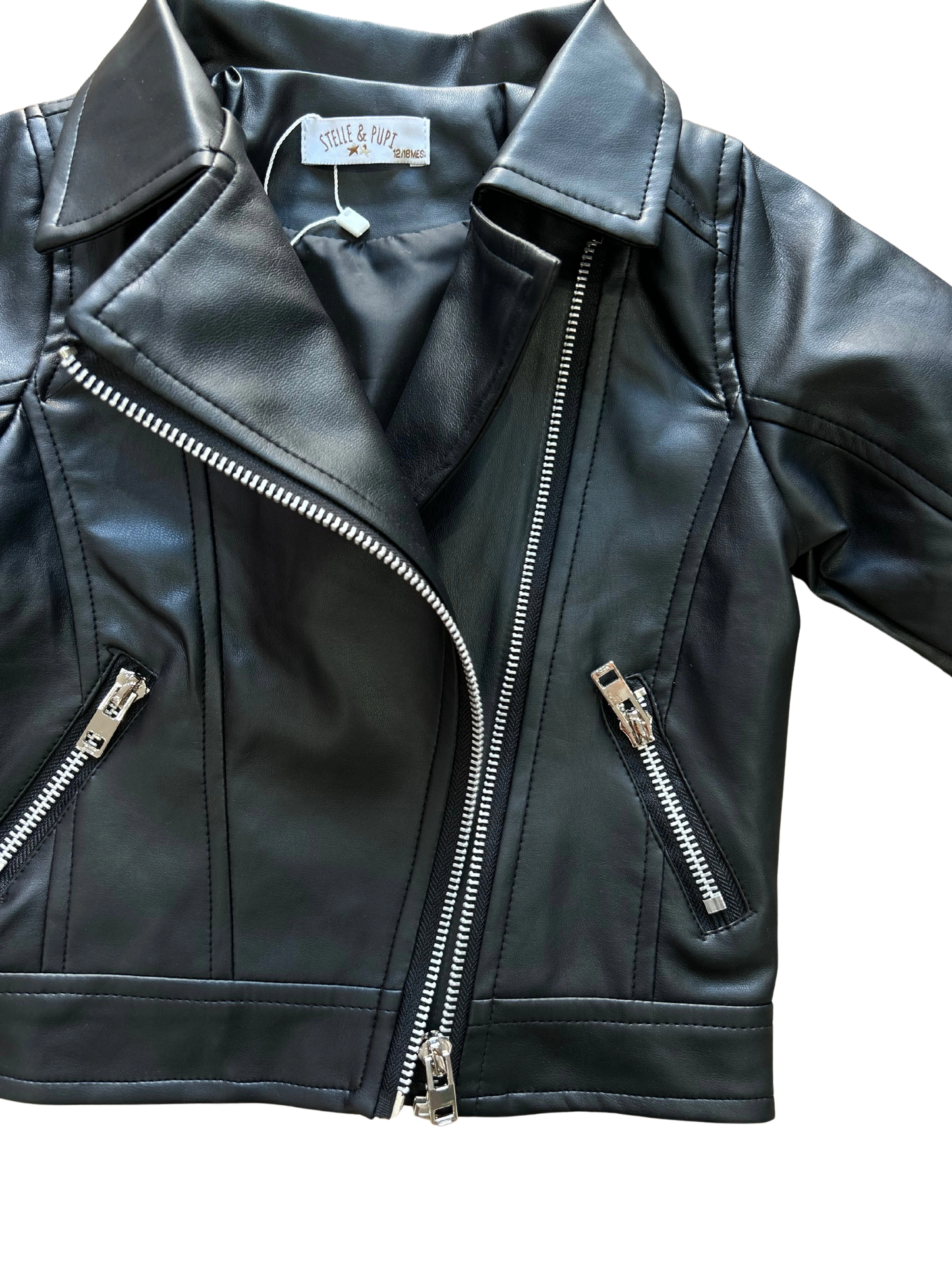 Chiodo ecopelle neonata