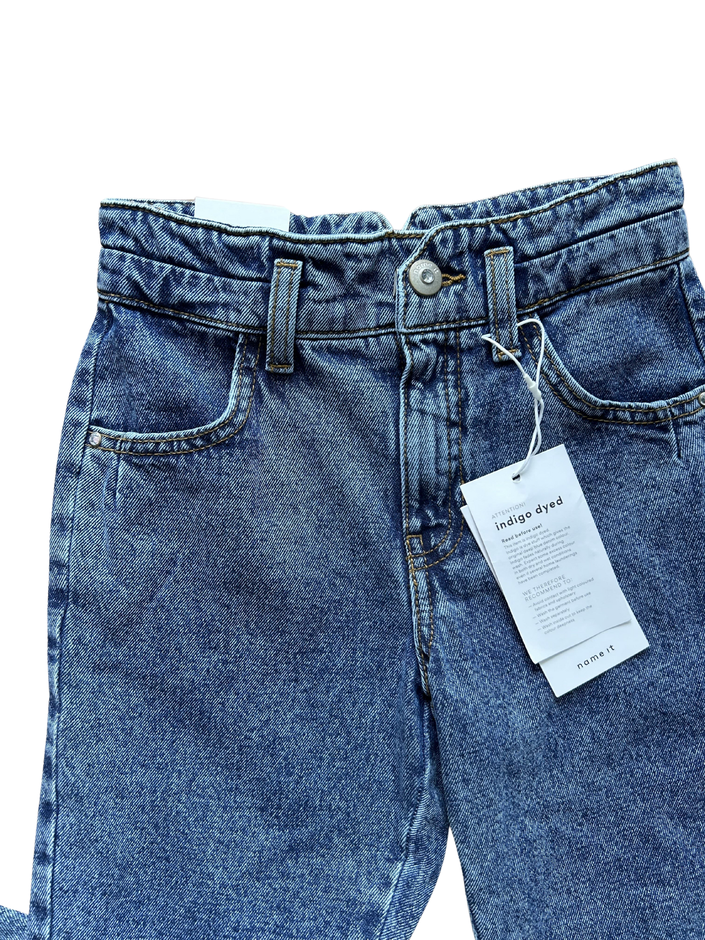 jeans mom fit name it lavaggio medio per bambina e ragazza