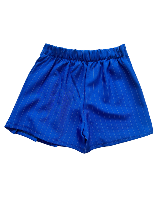 Pantagonna gessato blu navy