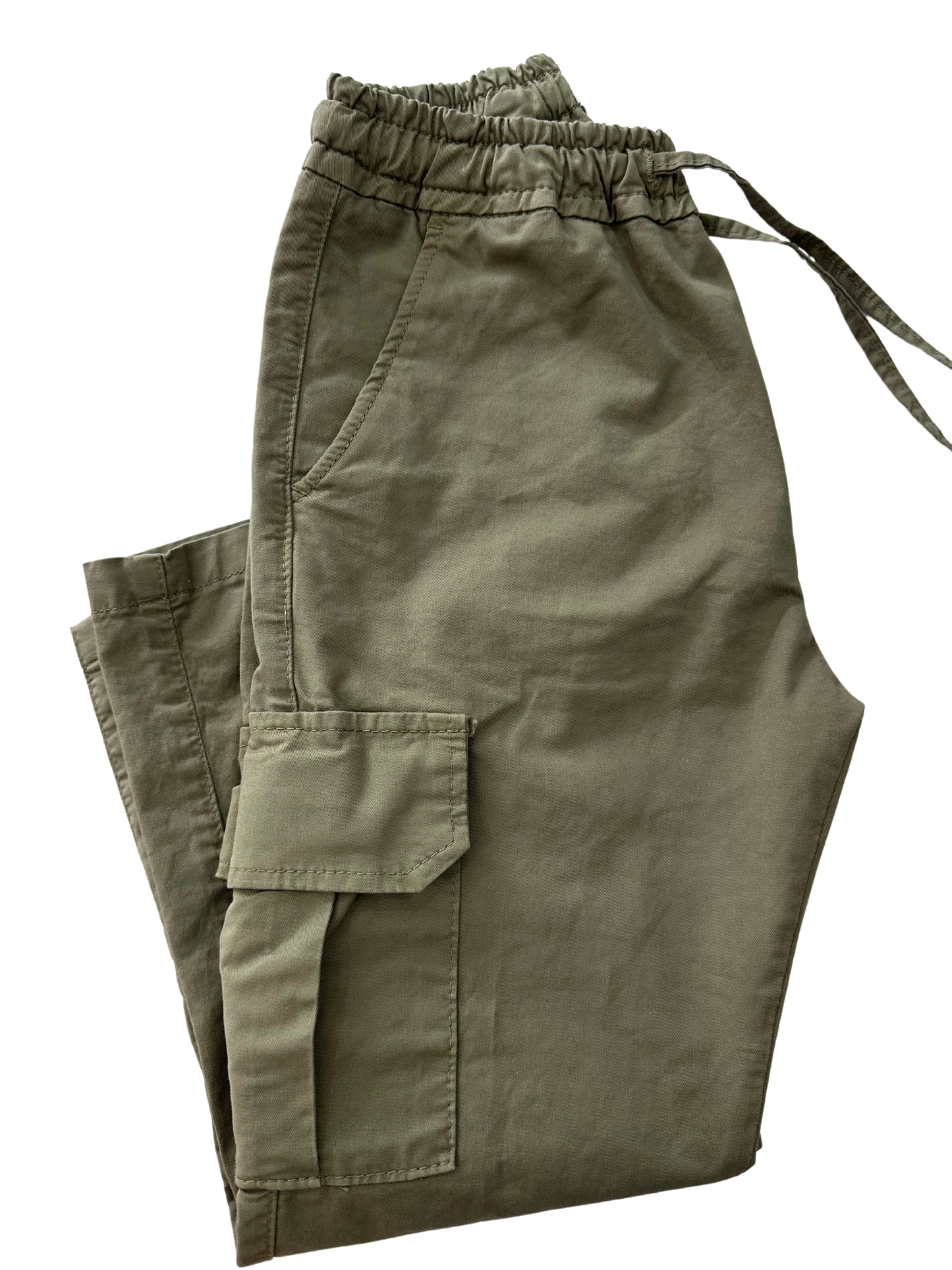 Pantalone cargo in cotone