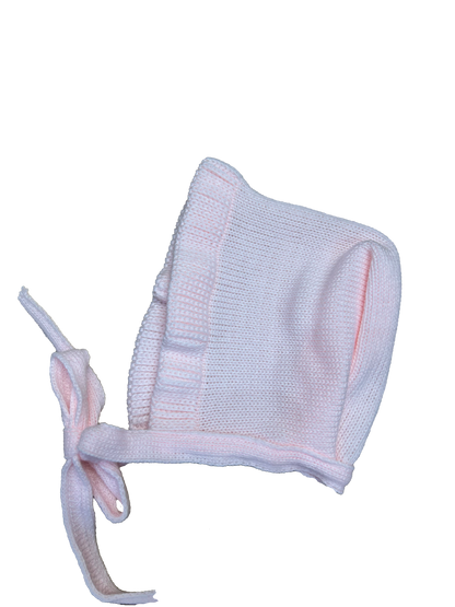 Completino in maglia rosa