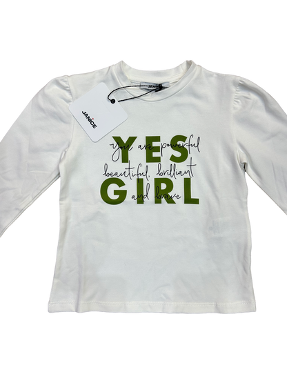 Shirt stampa verde
