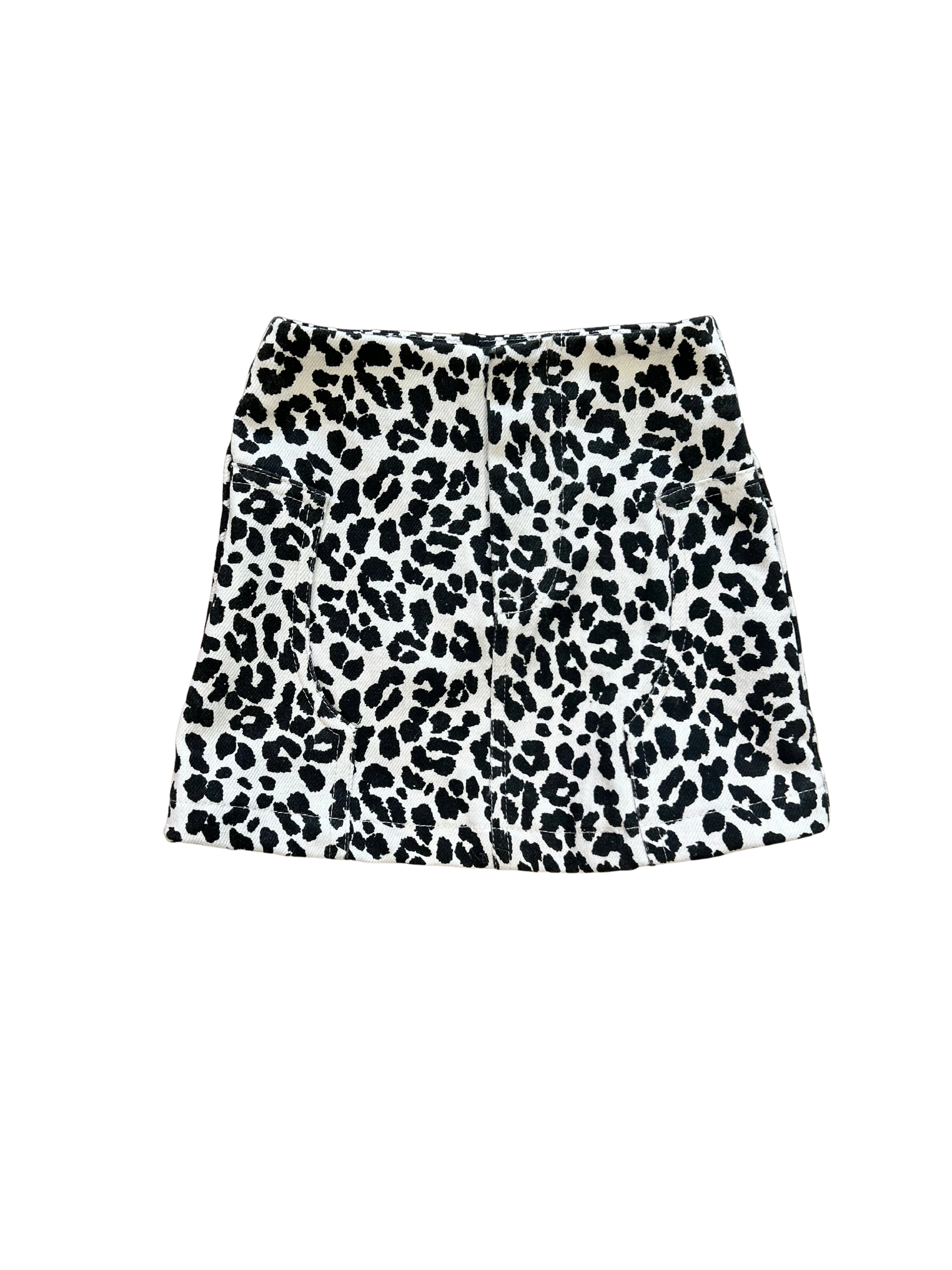 Minigonna fantasia animalier per bambina in saldo