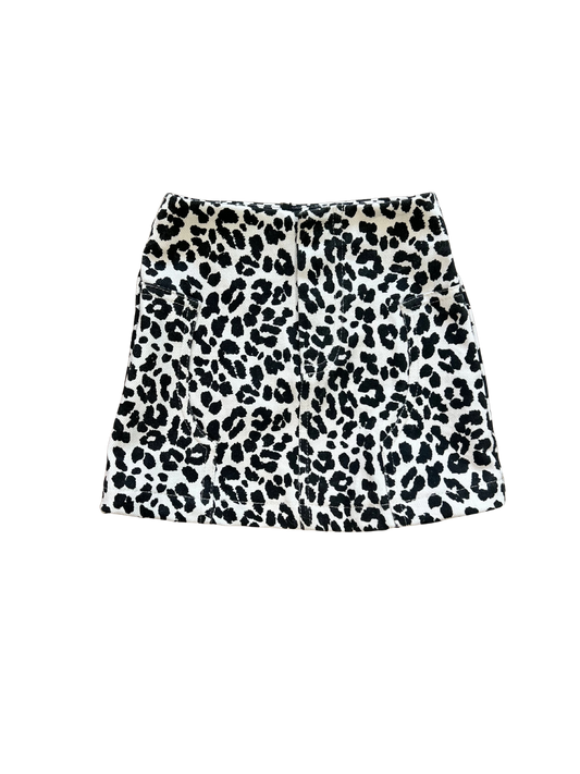 Minigonna fantasia animalier per bambina in saldo