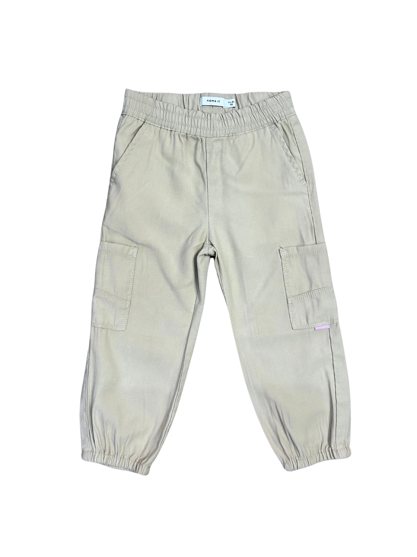 pantalone leggero in viscosa con tasconi laterali unisex nameit per bambini 