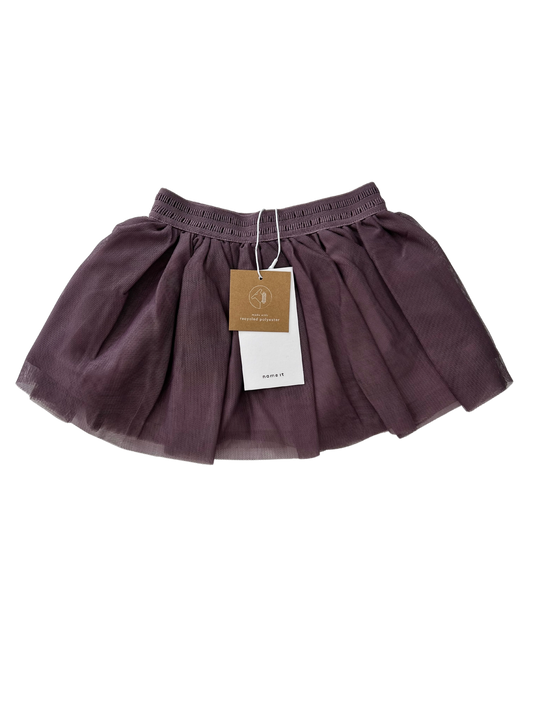 Gonna in tulle malva name it per neonata e bambina