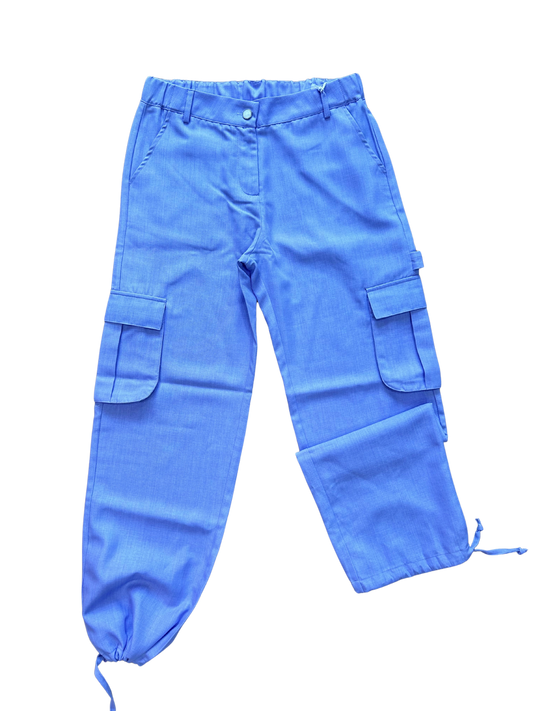 Pantalone cargo lilla per bambina