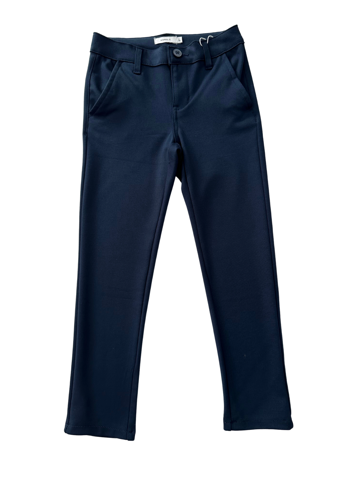 Pantalone blu elegante ma comodo per bambini e ragazzi