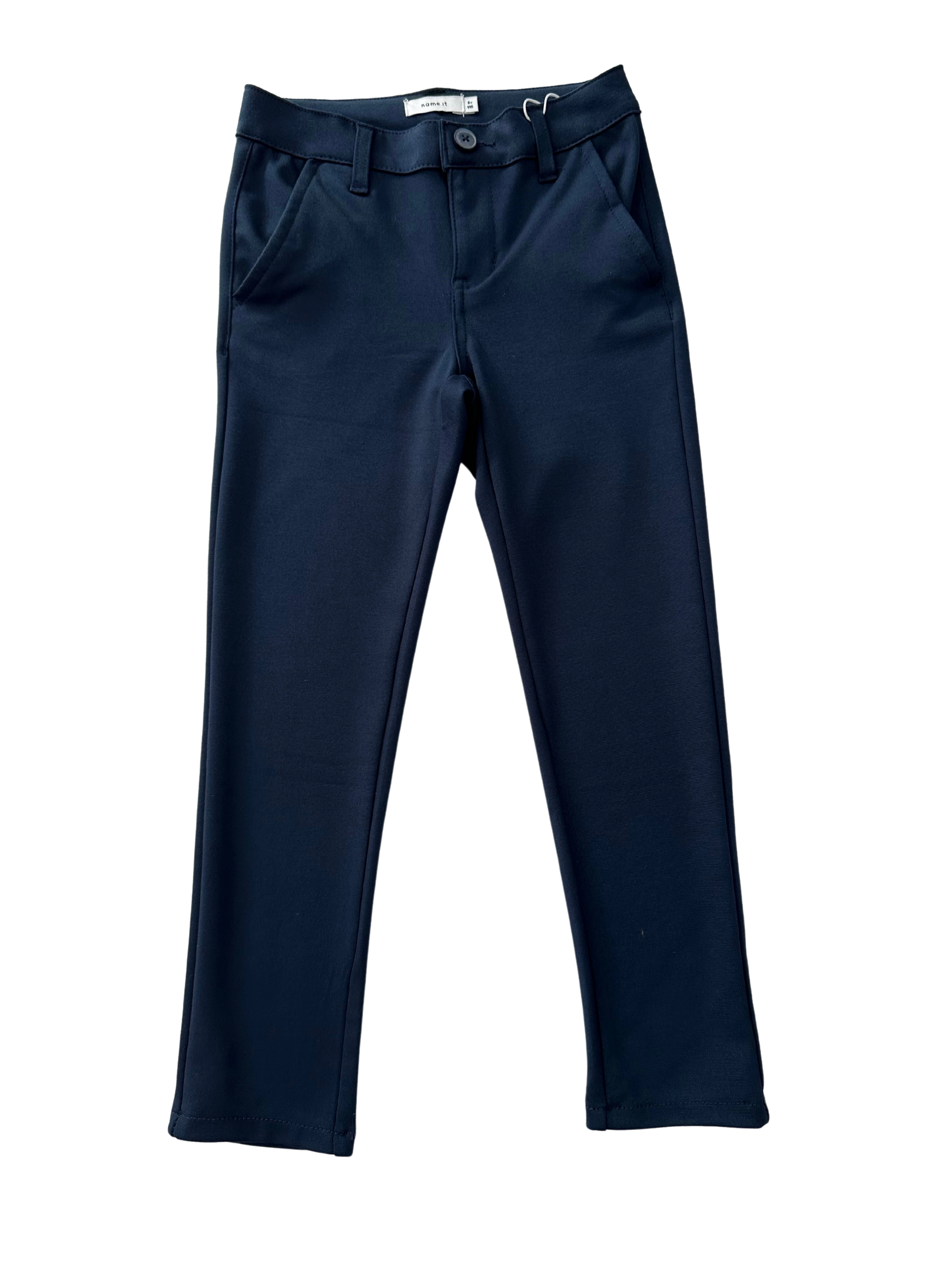 Pantalone blu elegante ma comodo per bambini e ragazzi