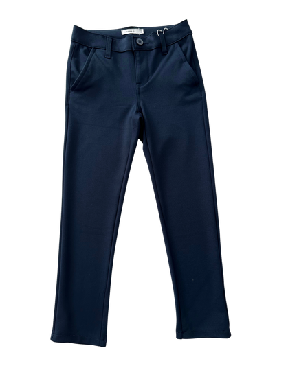 Pantalone blu elegante ma comodo per bambini e ragazzi