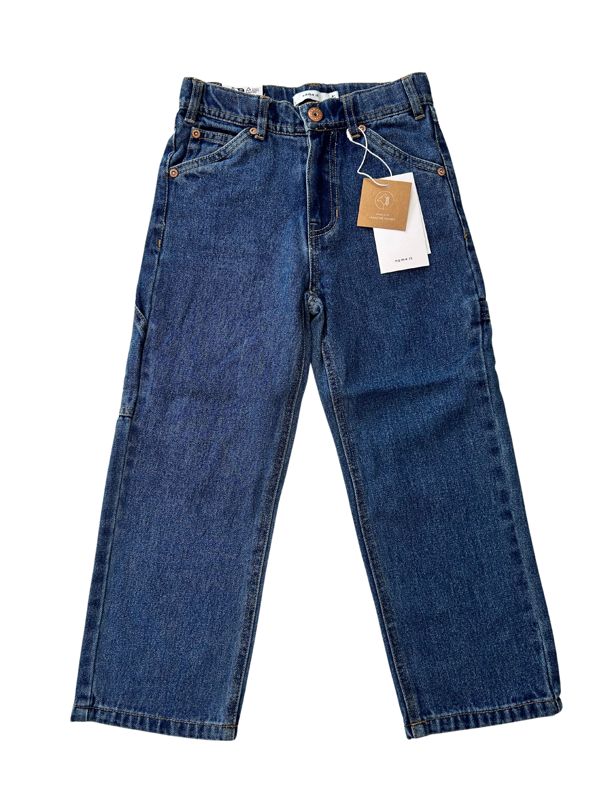 jeans nameit modello baggy lavaggio medio per bambini e ragazzi