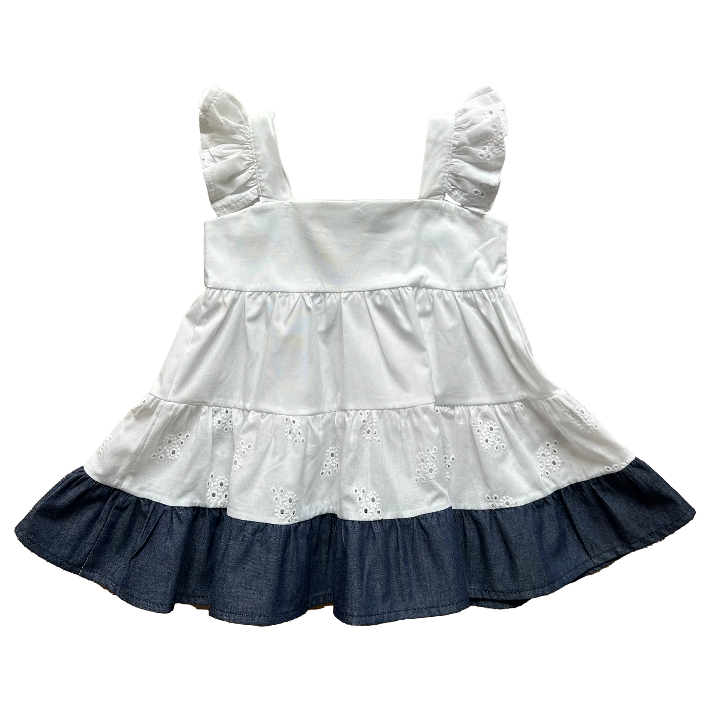 Abitino sangallo e denim