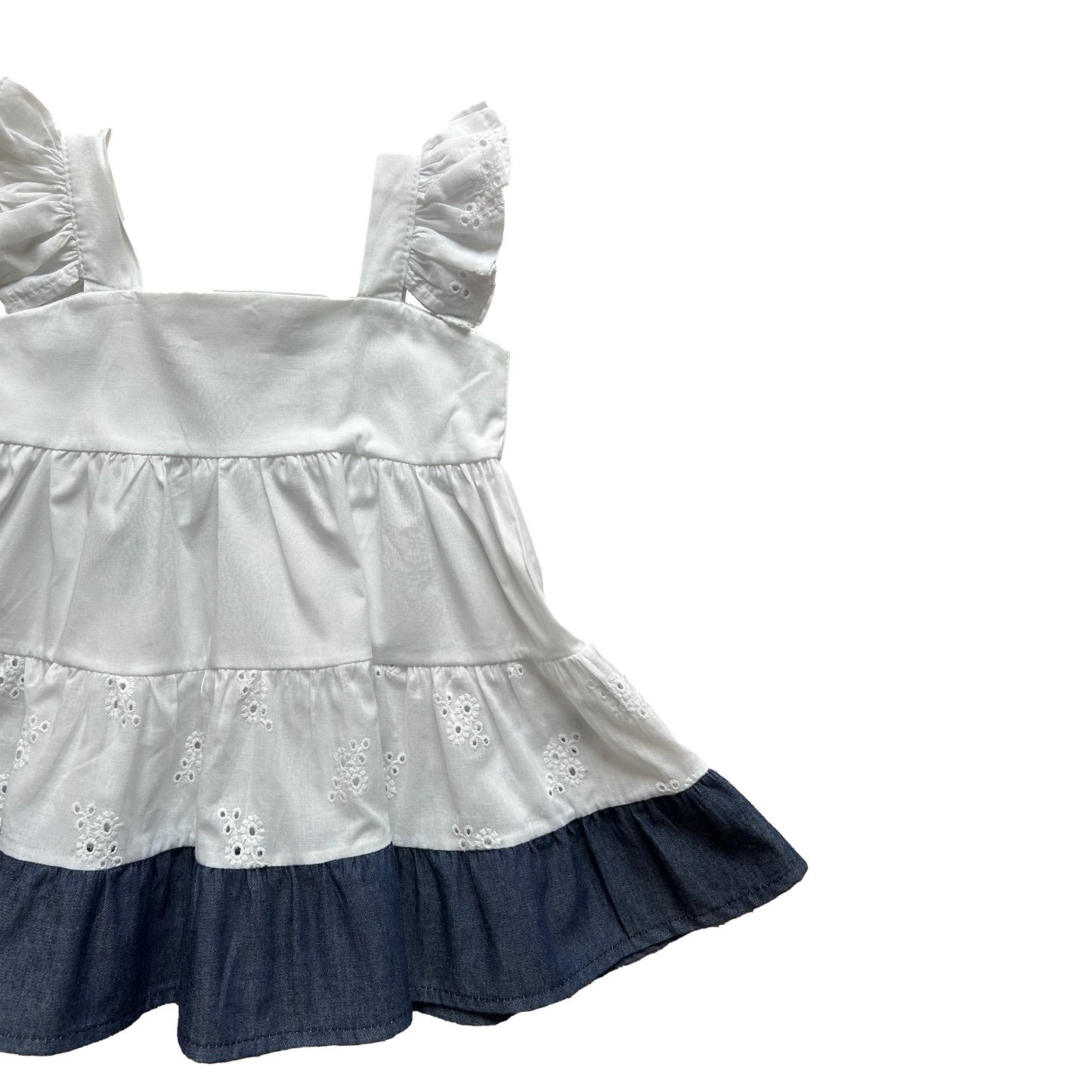 Abitino sangallo e denim