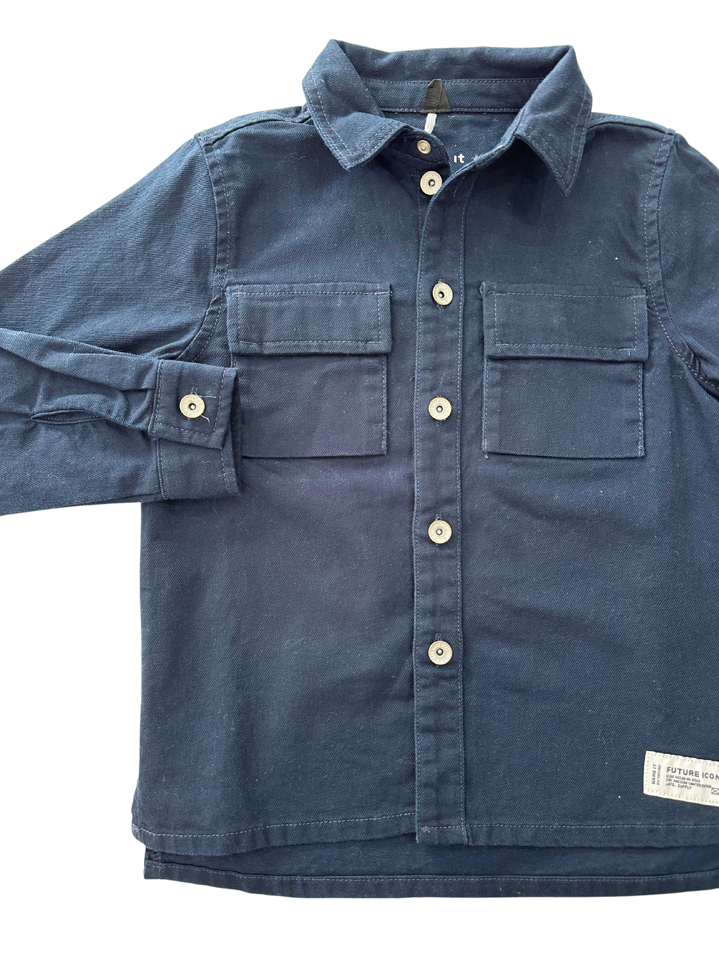 Camicia in jeans blu