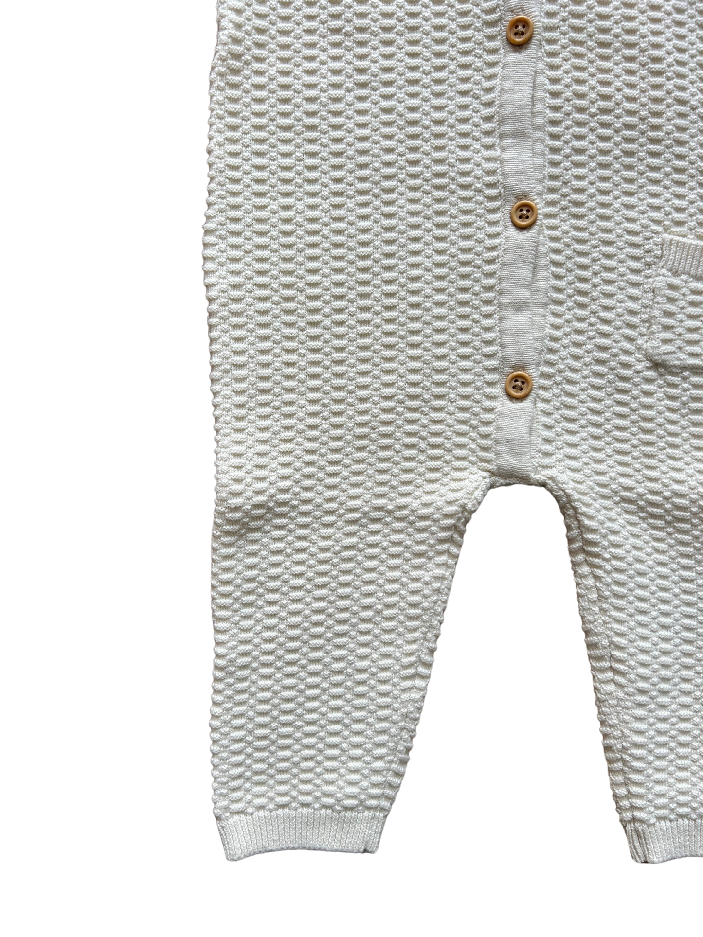 Tutina unisex bianco sporco