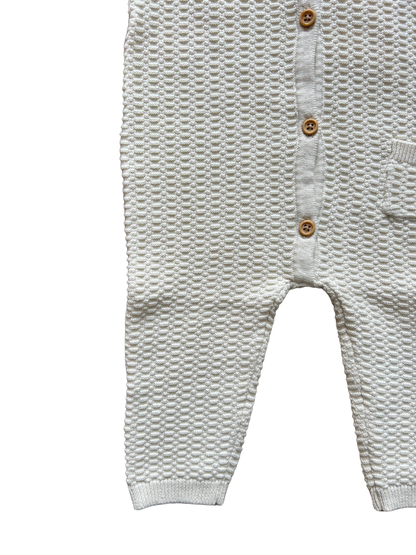 Tutina unisex bianco sporco